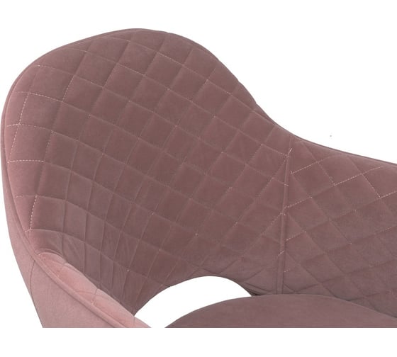 Стул на металлокаркасе Woodville vener light purple/black 15113