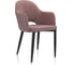 Стул на металлокаркасе Woodville vener light purple/black 15113 1