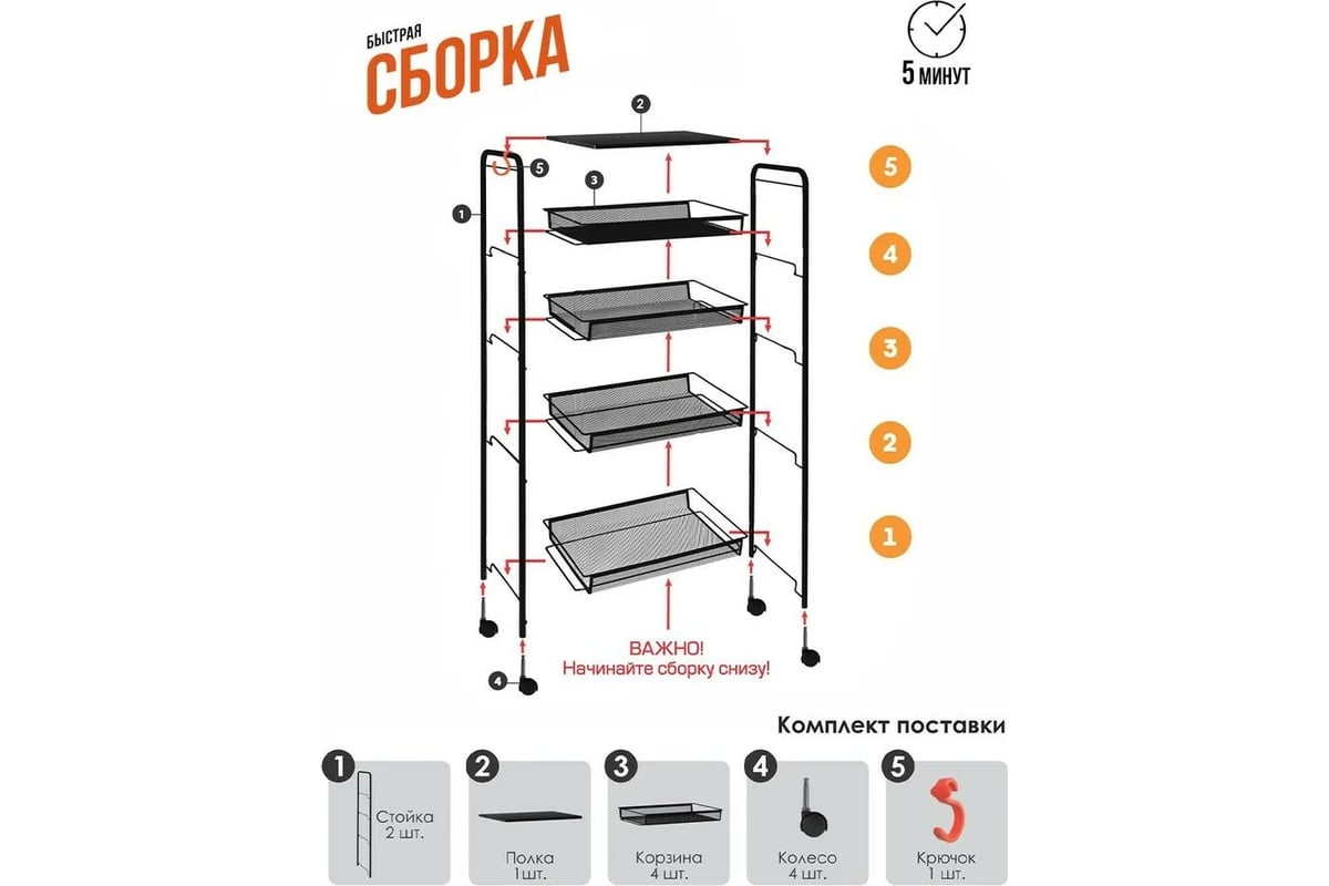 Ладья 35 кс этажерка