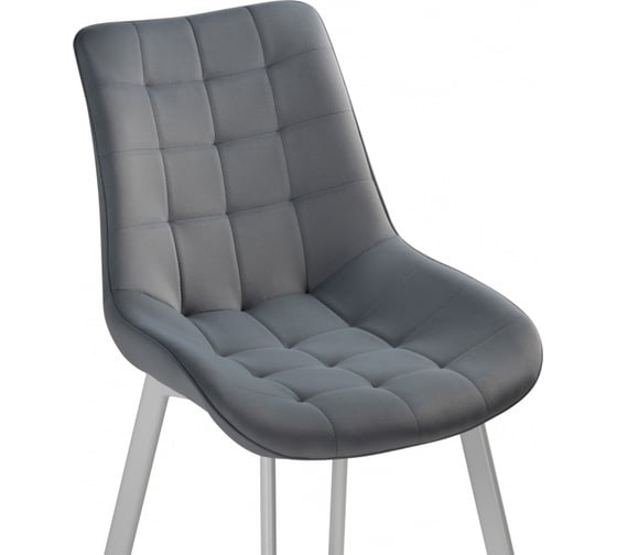 Стул на металлокаркасе Woodville hagen gray/white 15234
