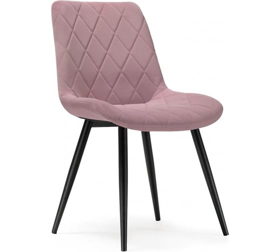 Стул на металлокаркасе Woodville fox black/light purple 15277 1