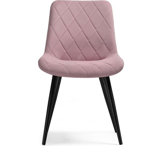 Стул на металлокаркасе Woodville fox black/light purple 15277