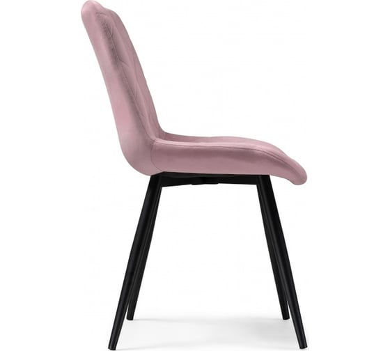 Стул на металлокаркасе Woodville fox black/light purple 15277