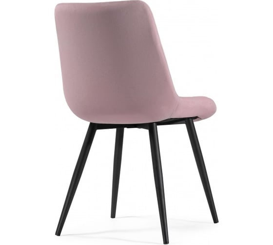 Стул на металлокаркасе Woodville fox black/light purple 15277