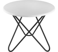 Журнальный стол Мебелик BeautyStyle 20 белый/черный 8141