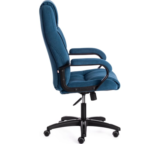 Кресло Tetchair bergamo 22 флок, синий 32 19363