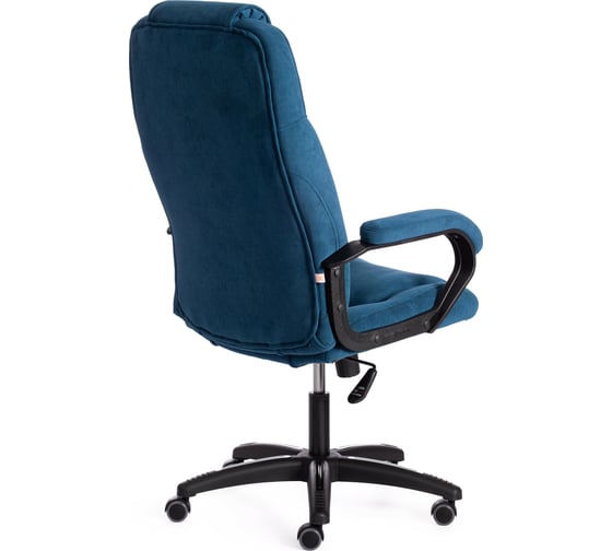 Кресло Tetchair bergamo 22 флок, синий 32 19363