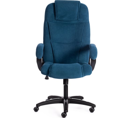 Кресло Tetchair bergamo 22 флок, синий 32 19363