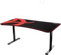 Стол для компьютера arozzi arena gaming desk dark grey