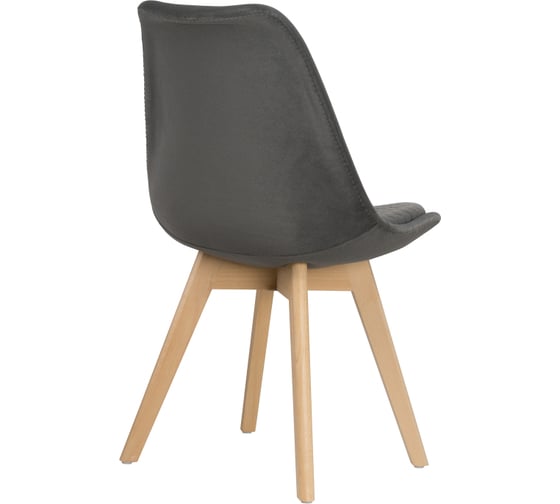 Деревянный стул Woodville bonuss dark gray/wood 15224