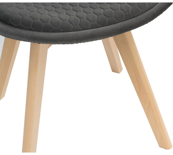 Деревянный стул Woodville bonuss dark gray/wood 15224