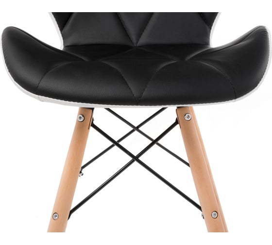 Деревянный стул Woodville pc-027 black/white 11795