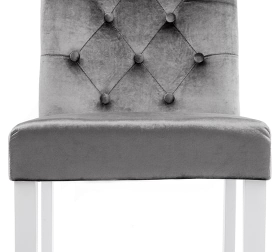 Cтул Woodville amelia white/fabric grey 11141