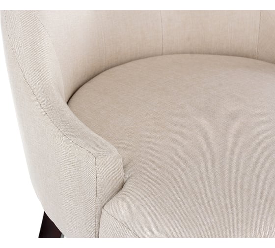 Cтул Woodville elegance dark walnut/fabric cream 11027