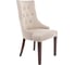 Cтул Woodville elegance dark walnut/fabric cream 11027 12