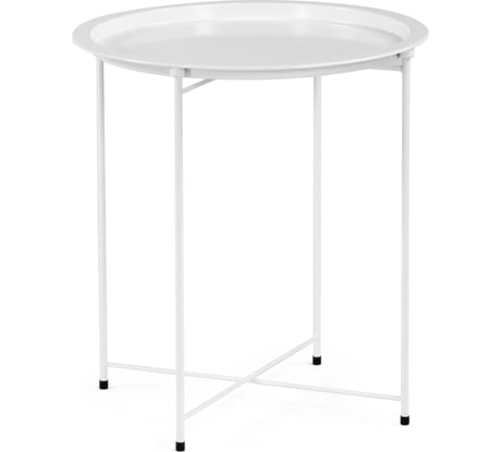 Журнальный столик-поднос Woodville tray 47x51 white 15393