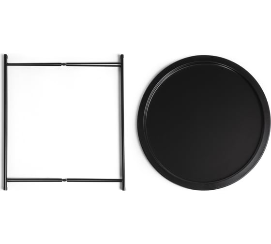 Журнальный столик-поднос Woodville tray 47x51 black 15392