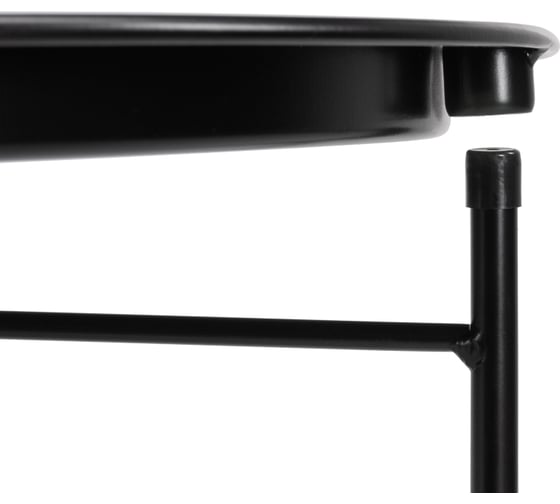Журнальный столик-поднос Woodville tray 47x51 black 15392