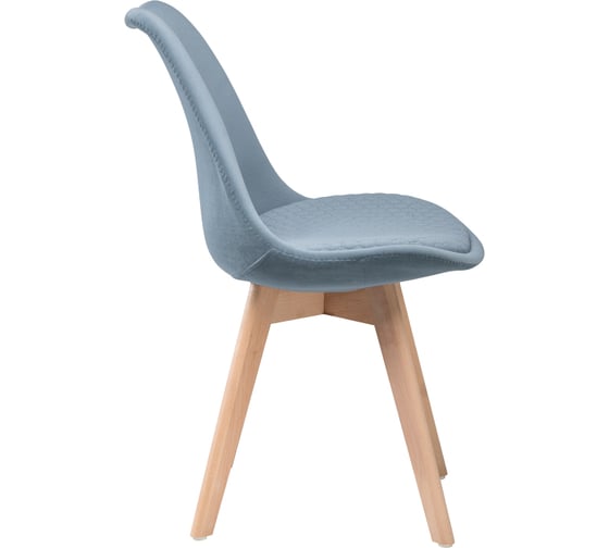Деревянный стул Woodville bonuss light blue/wood 15223