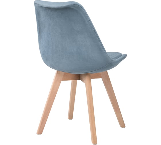 Деревянный стул Woodville bonuss light blue/wood 15223