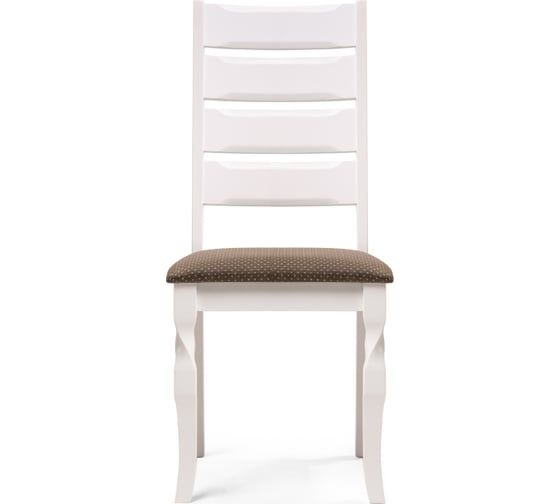 Деревянный стул Woodville vengen butter white/brown 15081