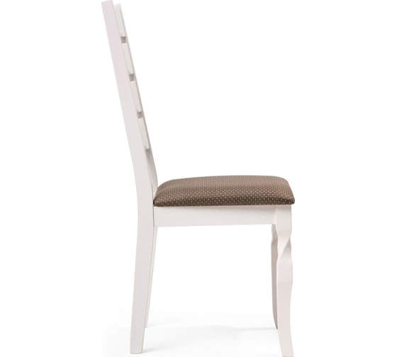 Деревянный стул Woodville vengen butter white/brown 15081