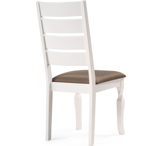 Деревянный стул Woodville vengen butter white/brown 15081
