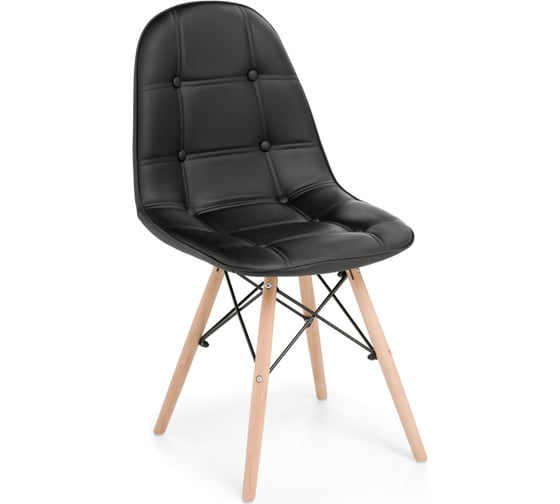 Деревянный стул Woodville kvadro black 15011
