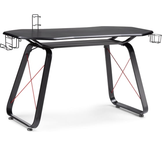 Компьютерный стол Woodville koni black/red 11964 1