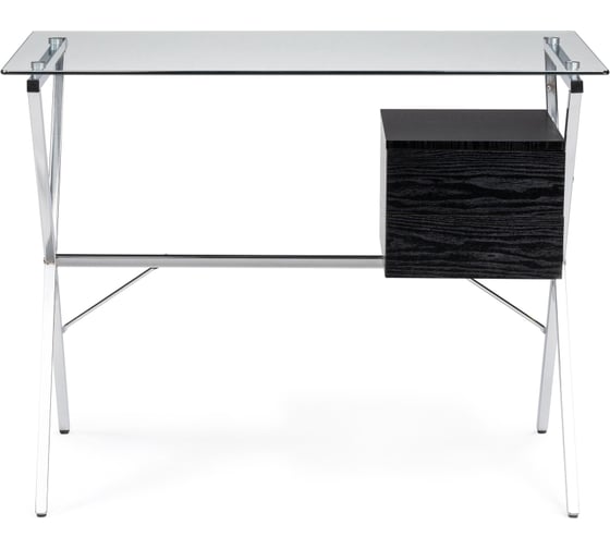 Компьютерный стол Woodville monki black/chrome 11977