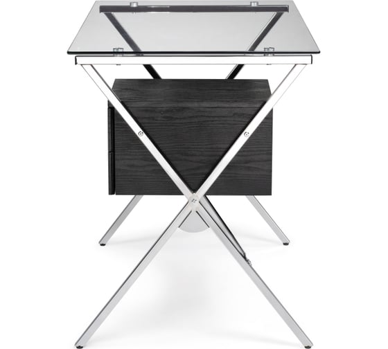 Компьютерный стол Woodville monki black/chrome 11977
