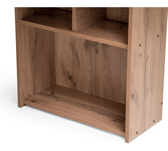 Письменный стол Woodville битти лофт 116x60x75 дуб вотан/белый матовый 489672