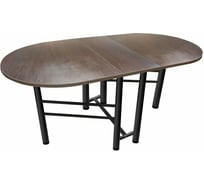 Стол-книжка Венталл Арт Венеция овальный венге Ven_00459