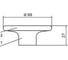 Ручка-кнопка Brante d68 к16 черный 606794 10