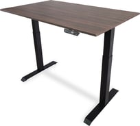Стол с регулируемой высотой StolStoya МОТОР UP рама черная, столешница ЛДСП, Дуб Милано, 125x75 PE211IBSLDM125