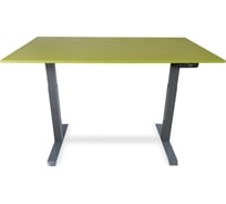 Стол с регулируемой высотой StolStoya МОТОР UP рама серая, столешница ЛДСП, Лайм, 160x80 PE211ISSLSL160