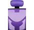 Компьютерное кресло Woodville Lody 1 фиолетовое/черное 11481 11