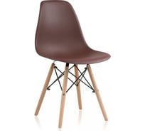 Пластиковый стул Woodville Eames PC-015 brown 11899