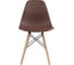 Пластиковый стул Woodville Eames PC-015 brown 11899 3