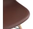 Пластиковый стул Woodville Eames PC-015 brown 11899 10