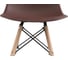 Пластиковый стул Woodville Eames PC-015 brown 11899 12