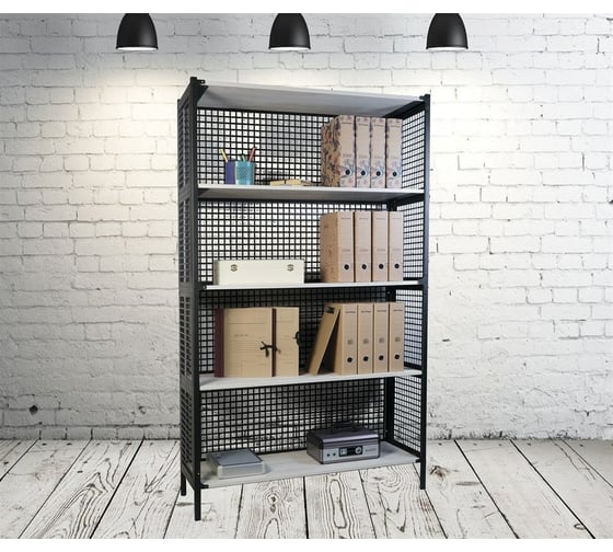 Стеллаж Klesto LE 1830/1050 бетон 1000864