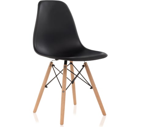 Пластиковый стул Woodville eames pc-015 черный 11177