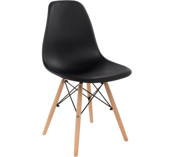 Пластиковый стул Woodville eames pc-015 черный 11177