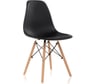 Пластиковый стул Woodville eames pc-015 черный 11177