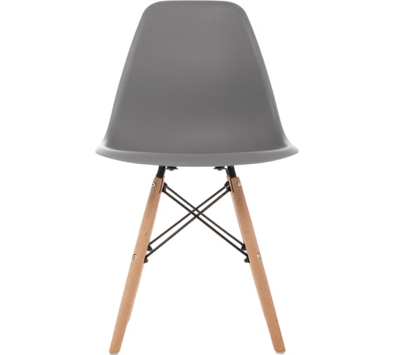 Пластиковый стул Woodville eames pc-015 серый 11181
