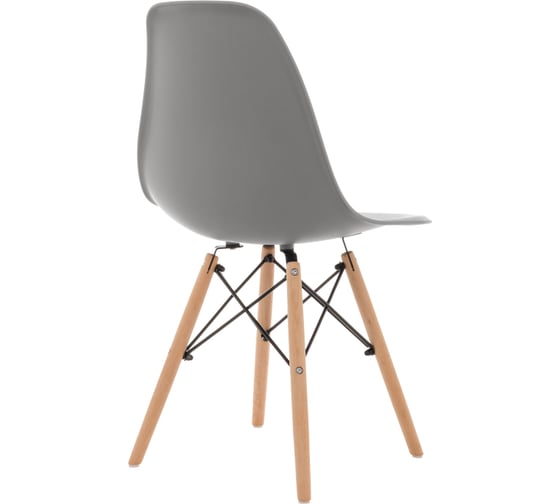 Пластиковый стул Woodville eames pc-015 серый 11181