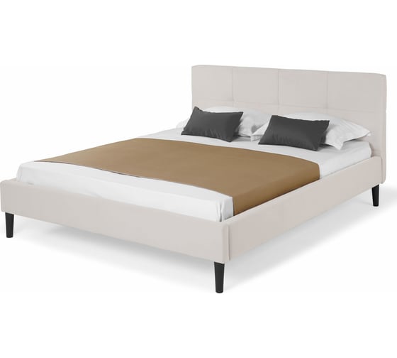 Двуспальная кровать NRAVA Karolina 160 без п/м NEO 02 4657773608405