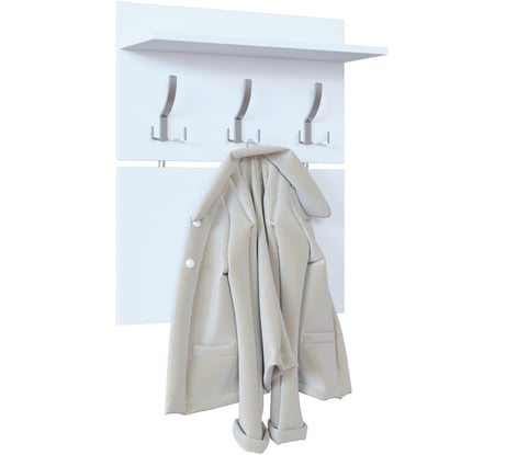 Прихожая СОКОЛ ВШ-4 белый 00-00012020