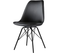 Стул Bergenson Bjorn Mirkl экокожа, черный BZMRK-CST-LTH-BLK